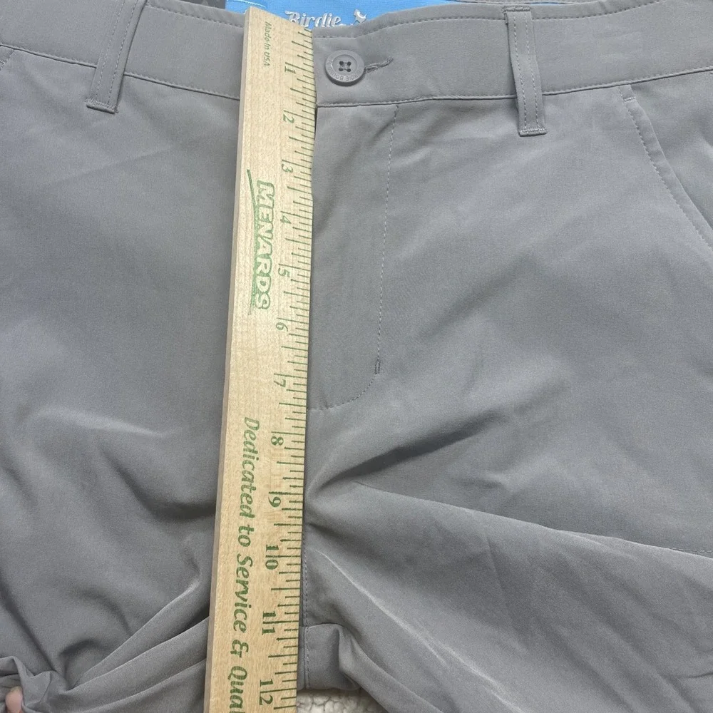 Birdie Bound Golf Shorts Mens 32 Grey Performance 9